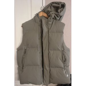 Doudoune Sans Manches Zara Kaki - Occasion
