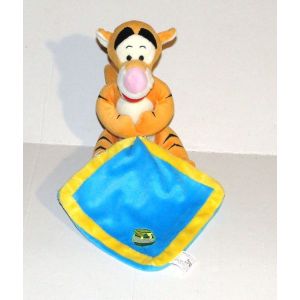 Doudou Tigrou Mouchoir Bleu Tonneau De Miel Disney - Occasion