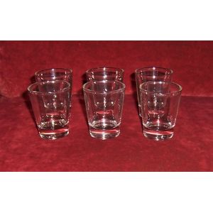 Lot De 6 Verres Shooter / Verres À Digestif - Occasion