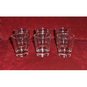 Lot De 6 Verres Shooter / Verres À Digestif - Occasion