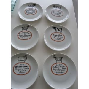 Assiettes À Fromage Lot De 6 - Occasion