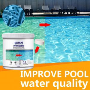 1 ensemble de comprimés de chlore Poudre de nettoyage de qualité de l¿eau Comprimés d¿entretien de piscine longue durée pour piscine extérieure Kaesi - Occasion