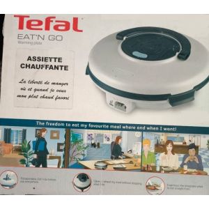 TEFAL EAT'N'GO - Assiette Chauffante 230V Id&eacute;al Bureau/Maison/Hotel/Seniors/D&eacute;placement - Made in France - Occasion