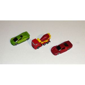 Voiture Siku Lot 3 Jouets Voiture Hurricane 8.3 Cm Voiture Storm 8.8 Cm Camion Toupie Rouge 8.7 Cm - Occasion