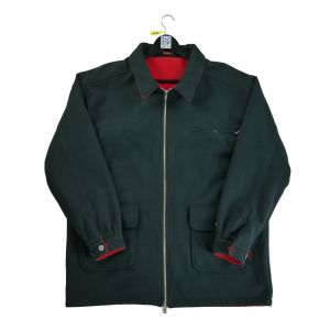Reconditionné - Veste Réversible Vintage - Taille L - Homme - Rouge - Occasion