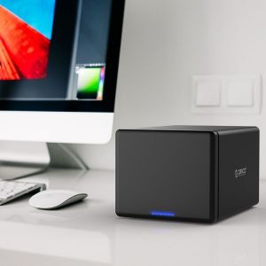 ORICO NS500-C3 5 baies USB-C / Type-C 3.1 à SATA Boîtier de disque dur externe Boîtier de disque dur pour disque dur SATA 3,5 pouces, protocole UASP de support - Occasion