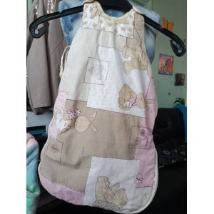 1 Gigoteuse Naissance Bébé Motif Lapin - Occasion