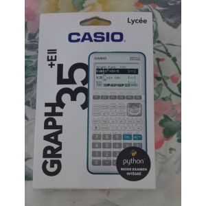 Calculatrice graphique Casio GRAPH 35+EII PYTHON - Occasion