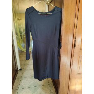 Robe Bleue Foncé Col Rond One Step S/36 - Occasion