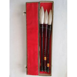 Coffret De Calligraphie Chinois (3 Pinceaux) - Occasion