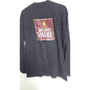 T.Shirt Noir Publicitaire Manches Longues Cafe Jacques Vabre Neuf Idee Cadeau - Occasion