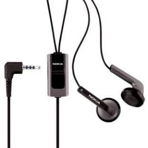 Kit Oreillette St&eacute;r&eacute;o Noir 3.5mm (Origine Nokia Hs-47) Pour Nokia 5220, 5320, 5610, N79, N85, N95 8gb, N96, N97 - Occasion