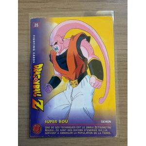 Carte 025 Dragon Ball Fighting Cards 25 Fr Dbz Super Bou Non Gratt&eacute;e Panini - Occasion