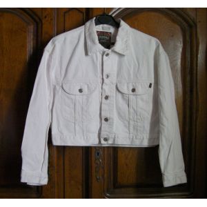 Blouson Blanc Caroll Taille 40/42 - Occasion