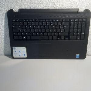 Dell Inspiron 17 3737 repose poignet + bouton power + Pad + Clavier AZERTY 0H7CH9 , AP0ZH000201 - Occasion