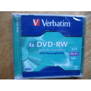 DVD-RW Verbatim DVD -R&eacute;enregistrable - Occasion