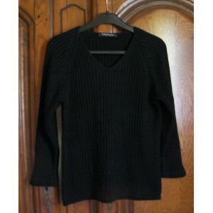 Pull Noir Betty Barclay - Taille 38/40 - Occasion
