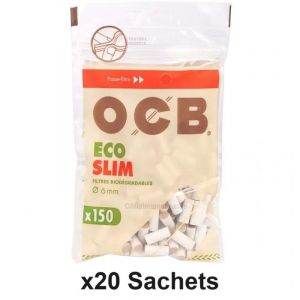 Filtres OCB BIO SLIM x20 Sachets 6MM - Occasion