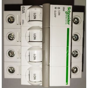 Schneider A9S65463 Interrupteur-sectionneur 4P 63A ISW - Occasion