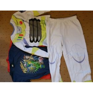 Pyjama Buzz Lightyear + Tshirt Toy Story 5-6 Ans - Occasion