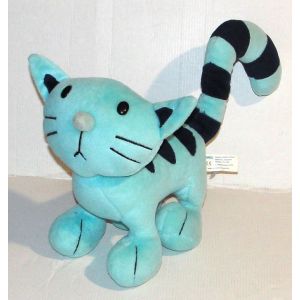 peluche chat sardine bleu de bob le bricoleur vintage pilchard born to play kchapman 2000 - Occasion