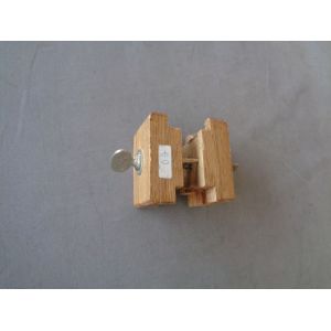 Etui support avec collier de serrage en bois de rose foncé - Occasion