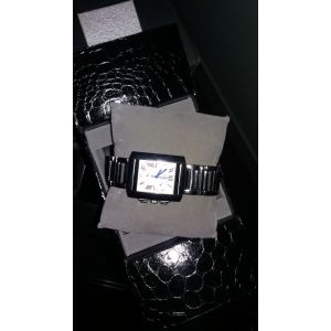 Montre Guess Rectangulaire En Acier Gris Homme - Occasion