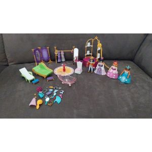 Playmobil Princesses dressing et salle de bain (lot) - Occasion