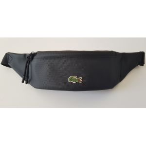 Sac Banane Lacoste Vintage Noir Authentique Unisexe - Occasion