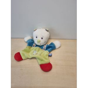 Doudou Chat Multicolore Sucre D'orge - Occasion