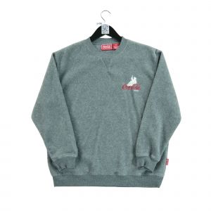 Reconditionné - Sweat Polaire Coca-Cola Bear - Taille M - Femme - Gris - Occasion