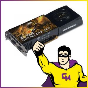 Carte Graphique Zotac Nvidia GeForce GTX 260 896 Mo DDR3 PCI-Express DVI TV-Out - Occasion