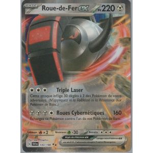 Carte Pokemon - Roue-De-Fer Ex - 143/198 - Ultra-Rare - Ecarlate Et Violet - - Occasion