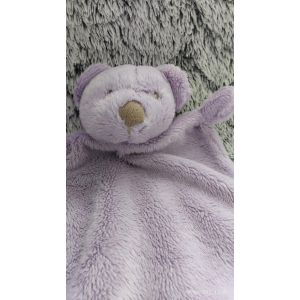 doudou plat ours violet simba toys - Occasion