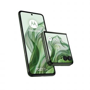 Motorola Razr 50 Ultra 5G t&eacute;l&eacute;phones portables, Vert,12Go+256Go - Occasion