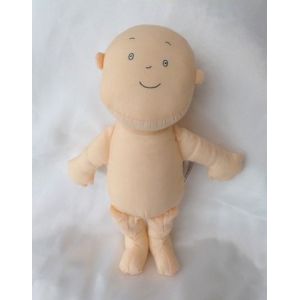 Doudou Peluche Poup&eacute;e Caillou 1994 &Eacute;ditions Chouette - Occasion