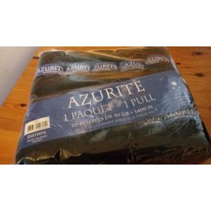 Lot 10 Pelote De Laine Azurite 100% Acrylique Tricot Crochet Tricoter - Noir - 585 - Occasion