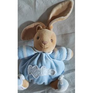 Doudou Lapin Bleu Kaloo - Occasion