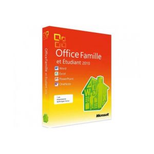 Microsoft Office 2010 Famille Et Etudiant (Home & Student) - Cl&eacute; Licence &Agrave; T&eacute;l&eacute;charger - Livraison Rapide 7/7j - Occasion