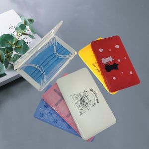 Bo&icirc;te De Rangement Pour Masque Une Bo&icirc;te De Rangement Portable Avec Un Couvercle Pouvant Contenir Des Masques - Occasion