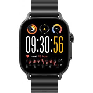 Montre connectee Realme Wat5 noire ecran tactile 1,97 pouces Bluetooth notifications activite sante - Occasion