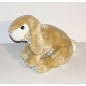 Peluche Lapin Belier Beige Blanc Toysrus - Doudou Lapin Animal HalleyToys"R"Us 37 Cm - Occasion