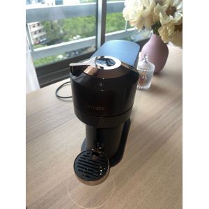 Nespresso Vertuo - Machine &agrave; caf&eacute; &agrave; capsules - Marron et or rose - Occasion