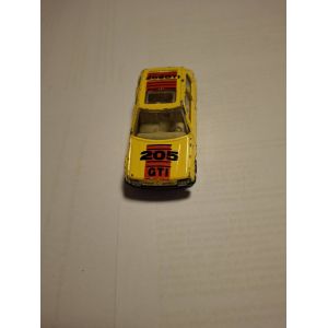 Peugeot 205 GTI. miniature - Made in Macau MC Toy - Occasion