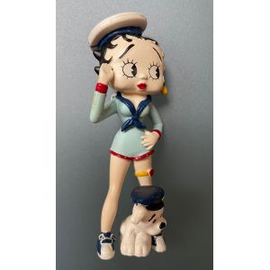 Betty Boop - Figurine Pvc Plastoy - Betty Boop Marin & Bimbo - Occasion