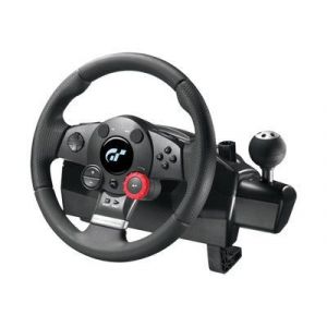 Logitech Driving Force GT - Ensemble volant et p&eacute;dales - filaire - pour Sony PlayStation 2, Sony PlayStation 3 - Occasion