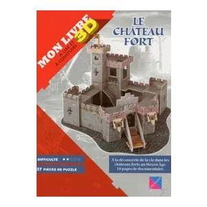 Le Ch&acirc;teau Fort - 2 En 1 : 1 Maquette 3d + 1 Livre - Eric Pate - Occasion