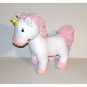 Licorne Lumineuse Au Couleur De L'arc En Ciel Doudou Peluche Nicotoy 30cm - Occasion