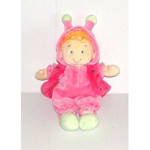 Doudou Lutin Fille Deguis&eacute; Abeille Rose Nicotoy - Occasion