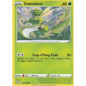 Carte Pokemon - Insécateur - 005/189 - Eb10 Astres Radieux - - Occasion